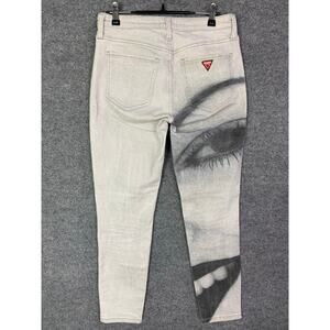 Limited Edition Guess x Pleasures Drew Barrymore Denim Jean Slim Straight‎ 26